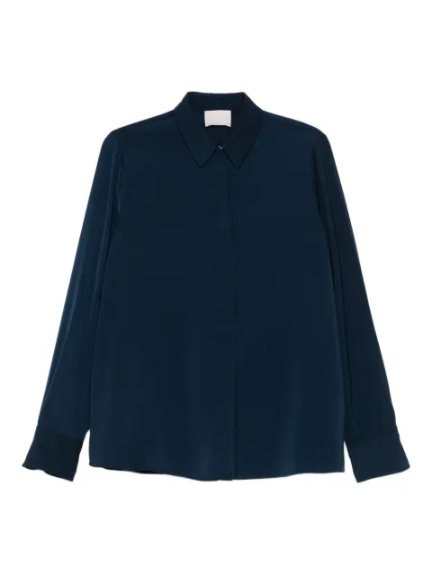 Hemisphere long-sleeved blouse 