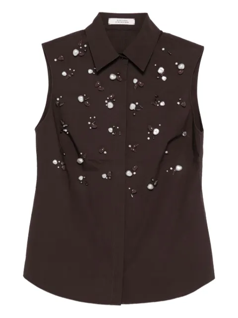 Dorothee Schumacher embellished sleeveless top