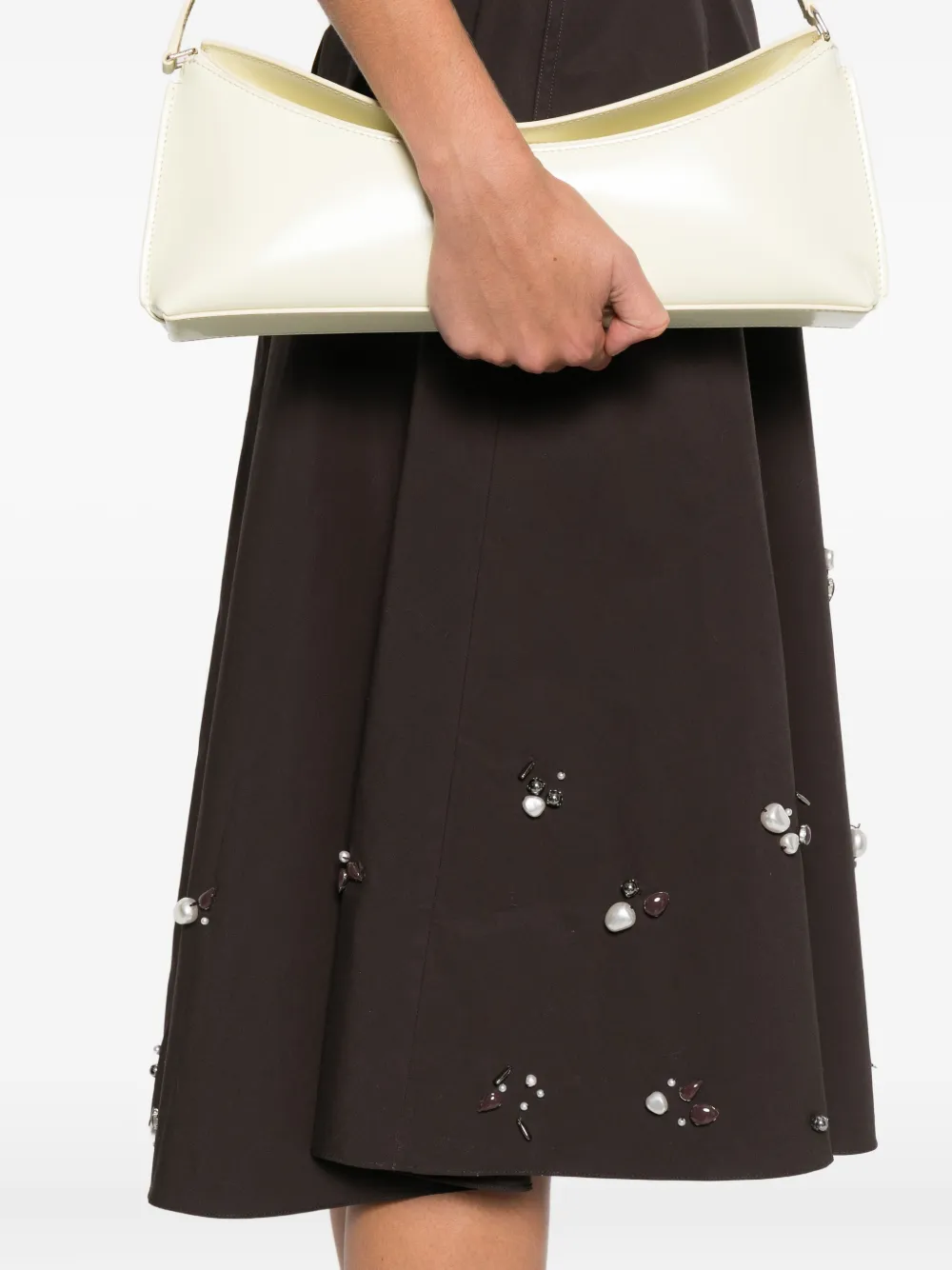 Dorothee Schumacher Embellished Midi Skirt In Black