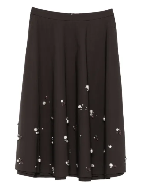 Dorothee Schumacher falda midi con detalles