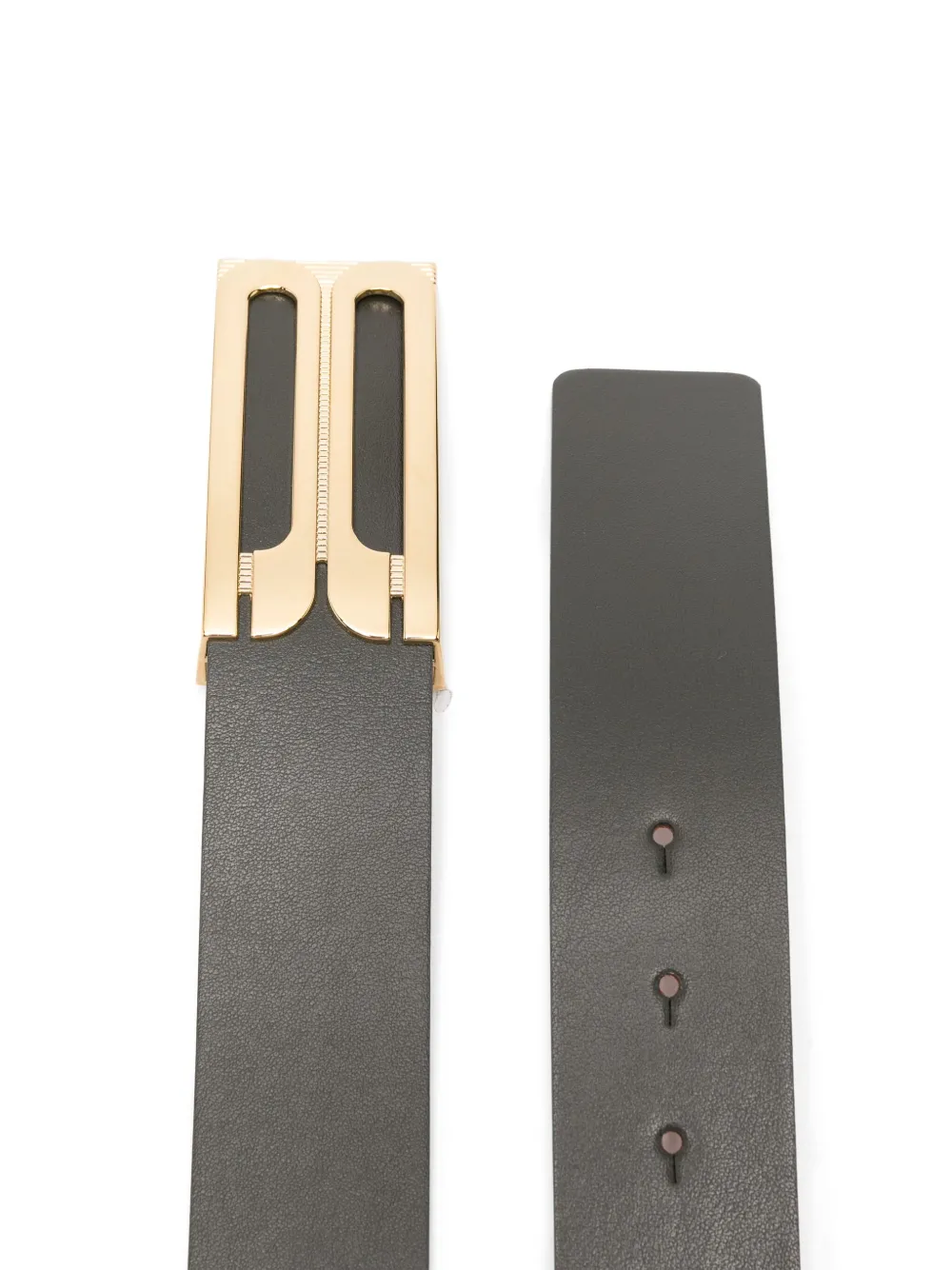 Victoria Beckham Leren gespriem Bruin