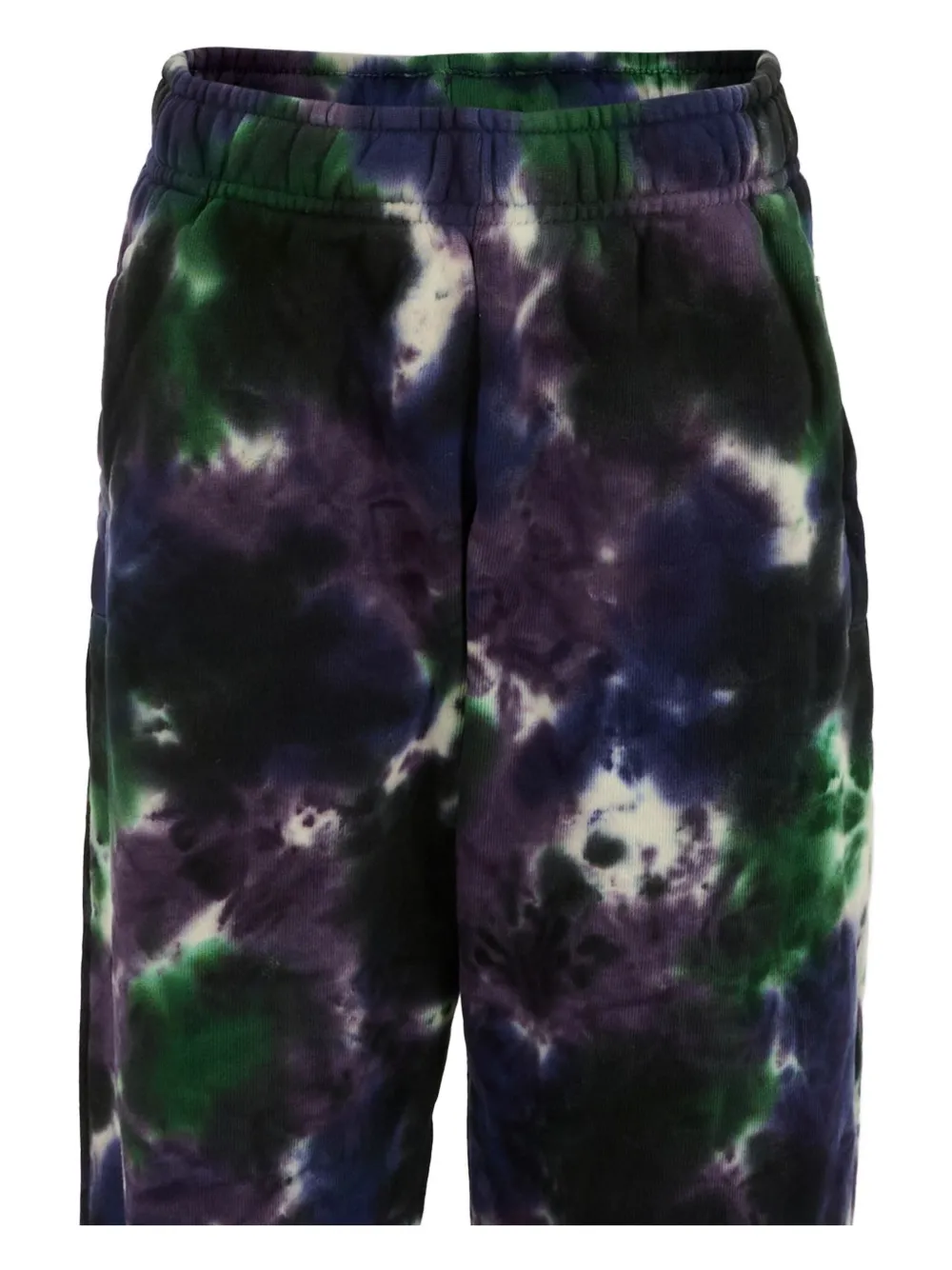 Molo Tie-dye Fleece Trousers In Multi