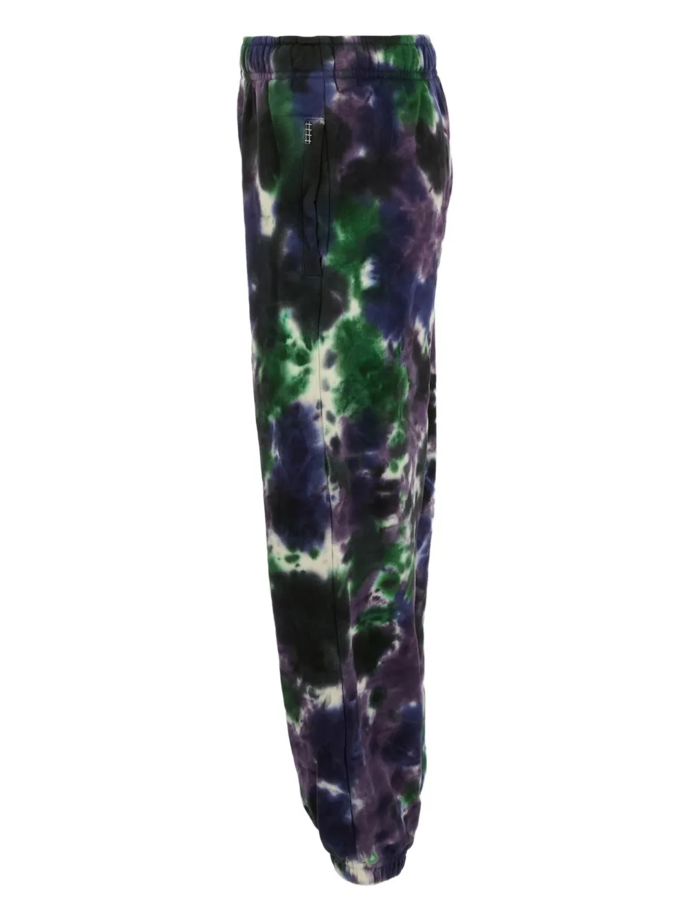 Molo Tie-dye Fleece Trousers In Multi