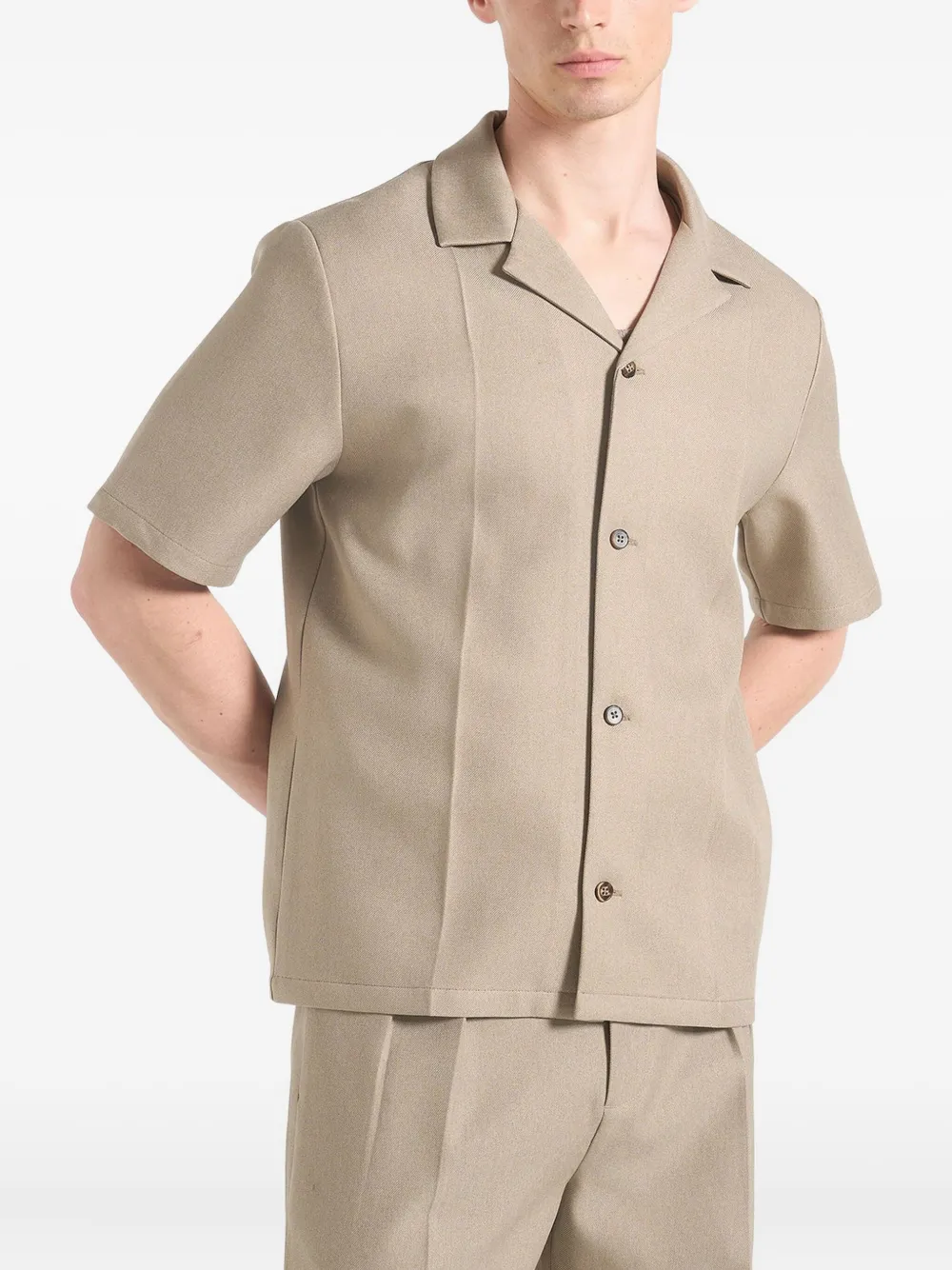 Manière De Voir Felix tailored short-sleeves shirt | Image 2