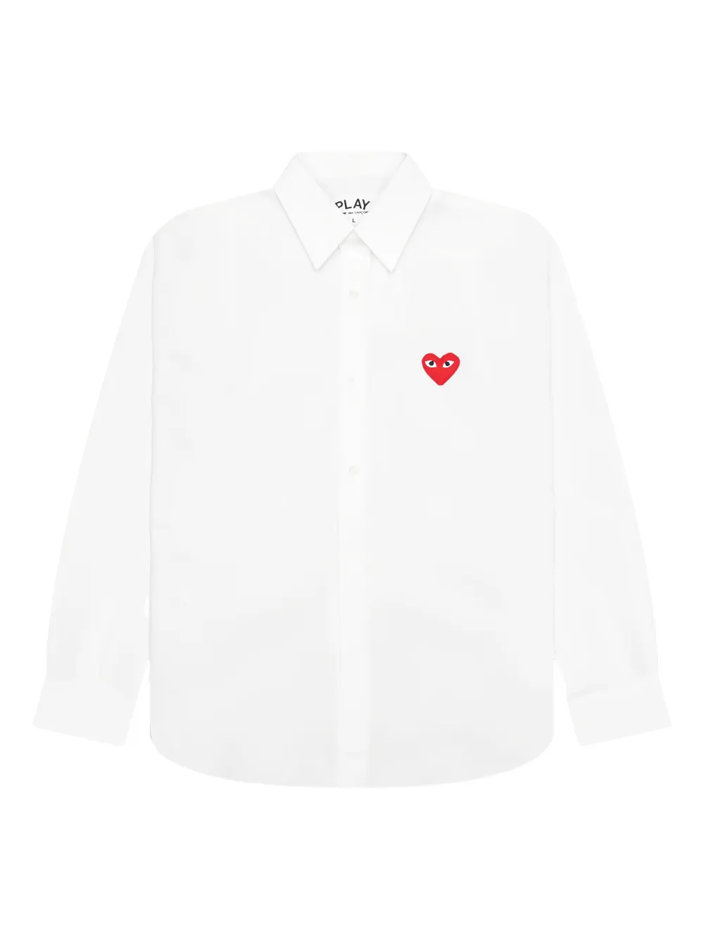 【美品】PLAY COMME des GARCONS　L/S シャツ【М】 シャツ ブラウス-Play Comme des Garcons（プレイ