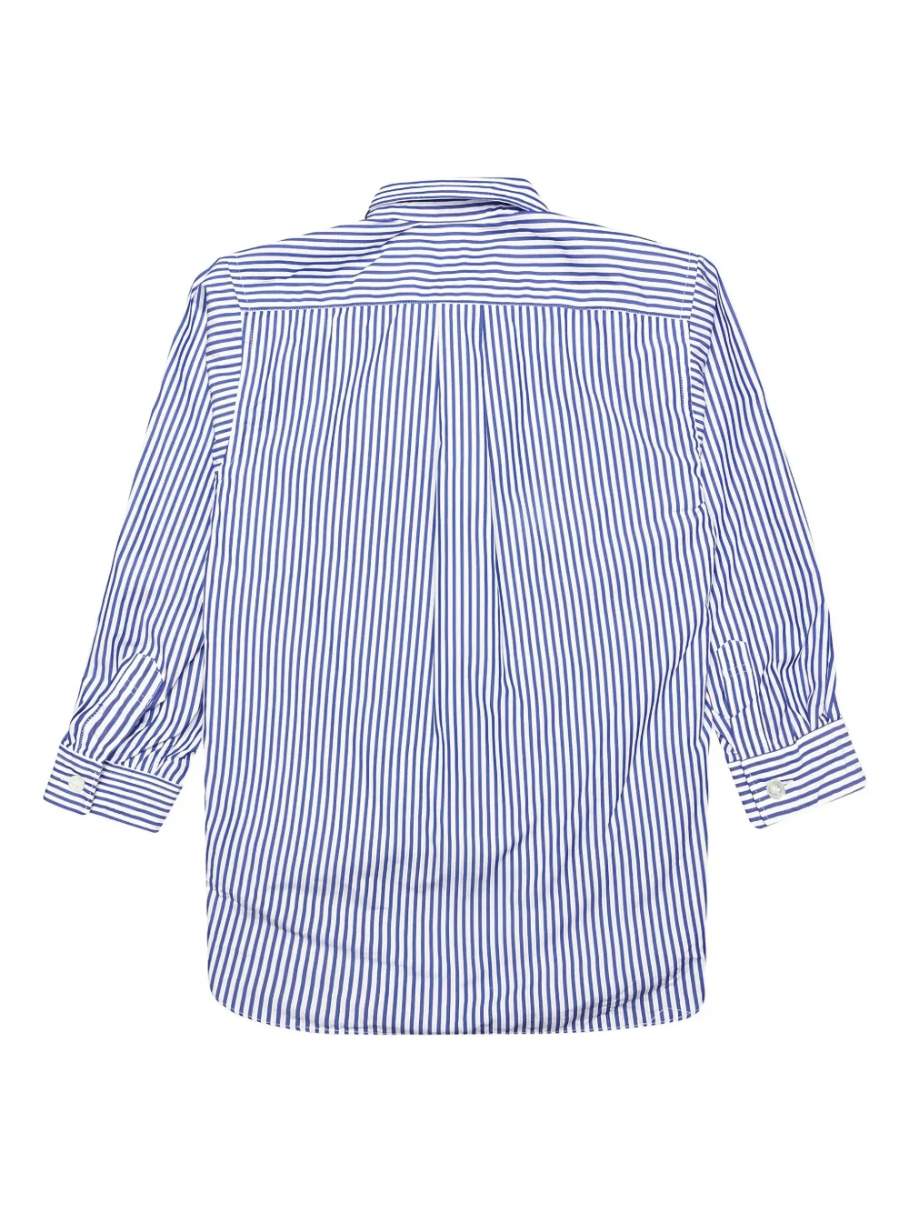 Comme Des Garçons Play Kids striped heart-logo shirt | Boys Shirts | Image 2