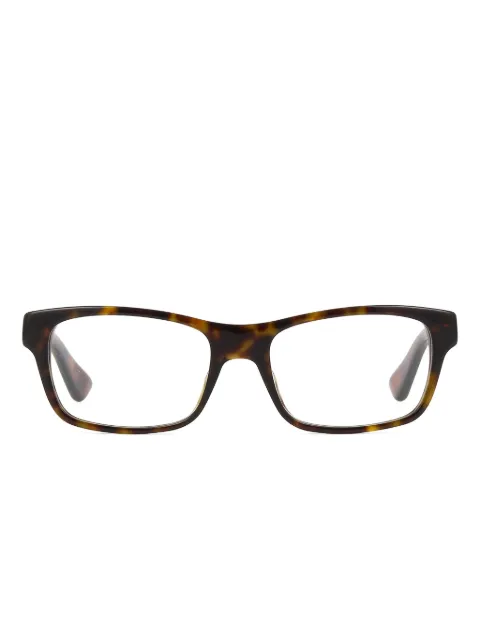 Gucci Eyewear rectangle full-rim glasses