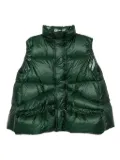 sacai puffer gilet - Green