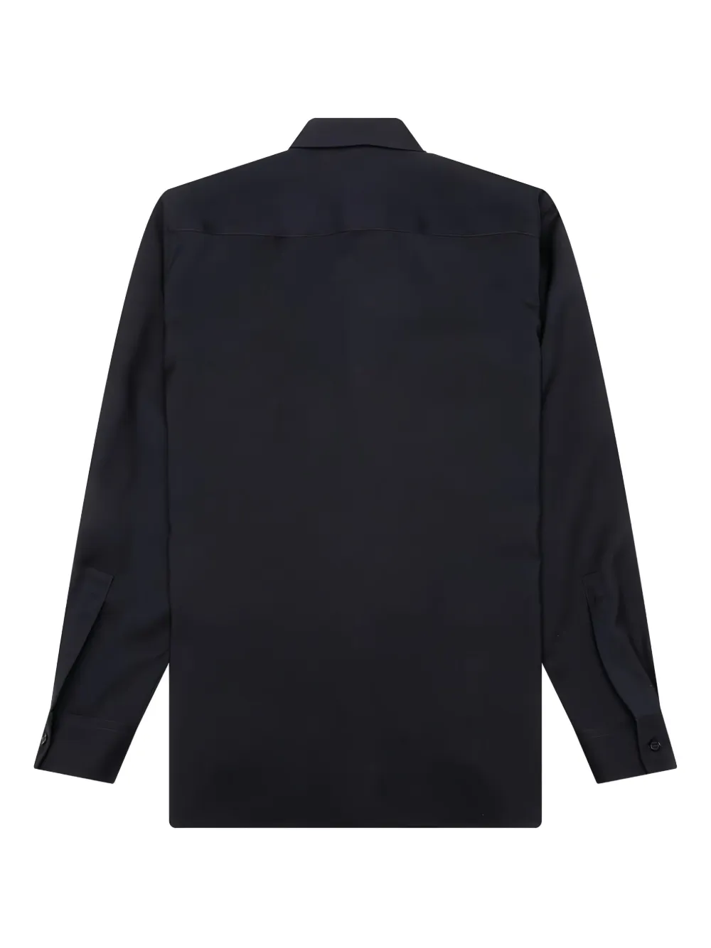Jil Sander pocket button-up shirt - Blauw