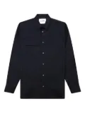 Jil Sander pocket button-up shirt - Blue