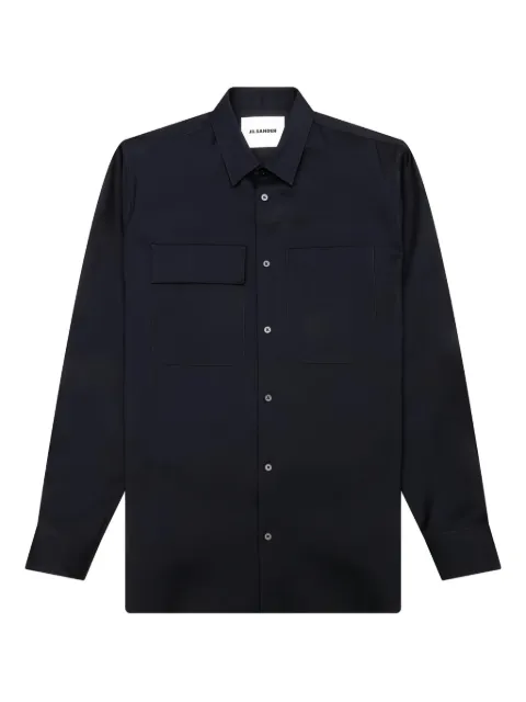 Jil Sander pocket button-up shirt