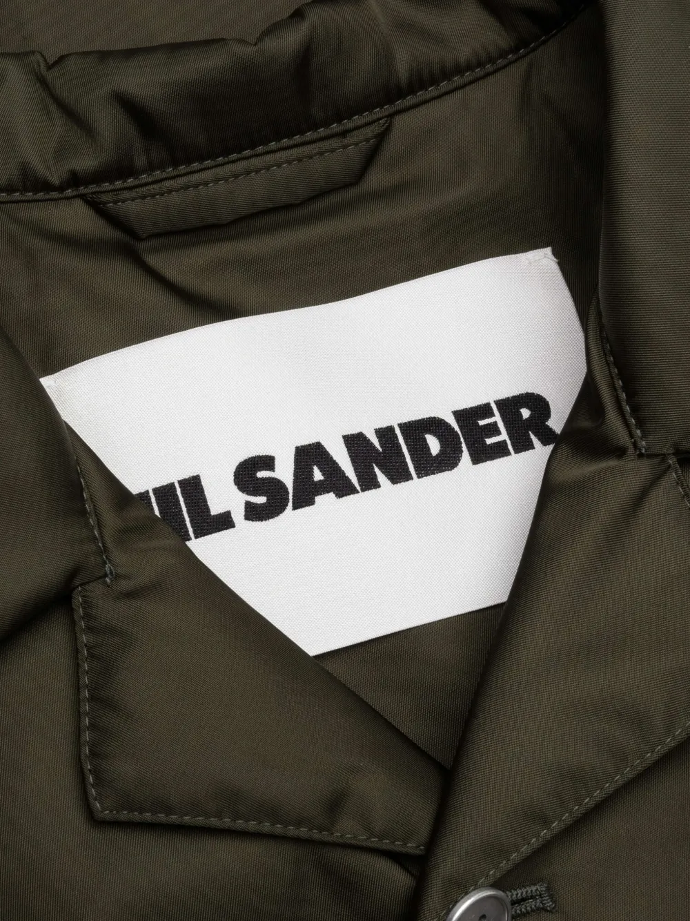 Jil Sander Short-sleeve Button-up Shirt In Green