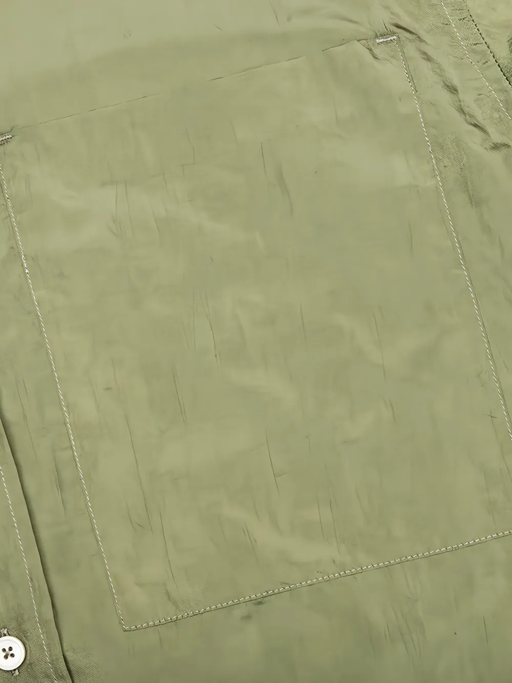 Jil Sander Patch-pocket Shirt In Green