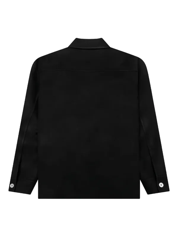 Jil Sander カシミア シャツジャケット | ブラック | FARFETCH JP