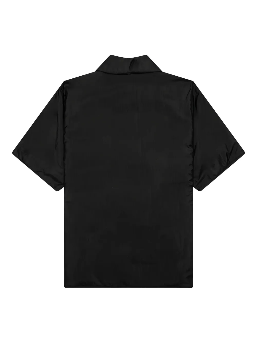 Jil Sander short-sleeve button shirt - Zwart