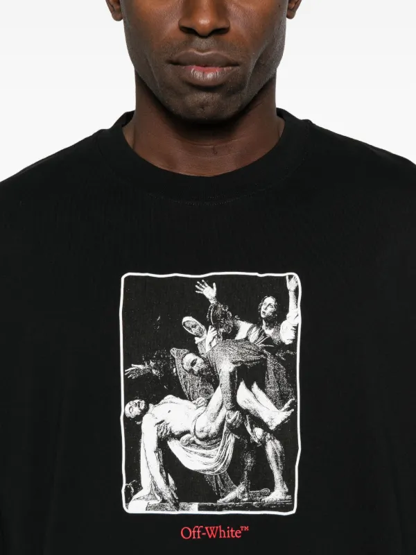 Off-White グラフィック Tシャツ | ブラック | FARFETCH JP