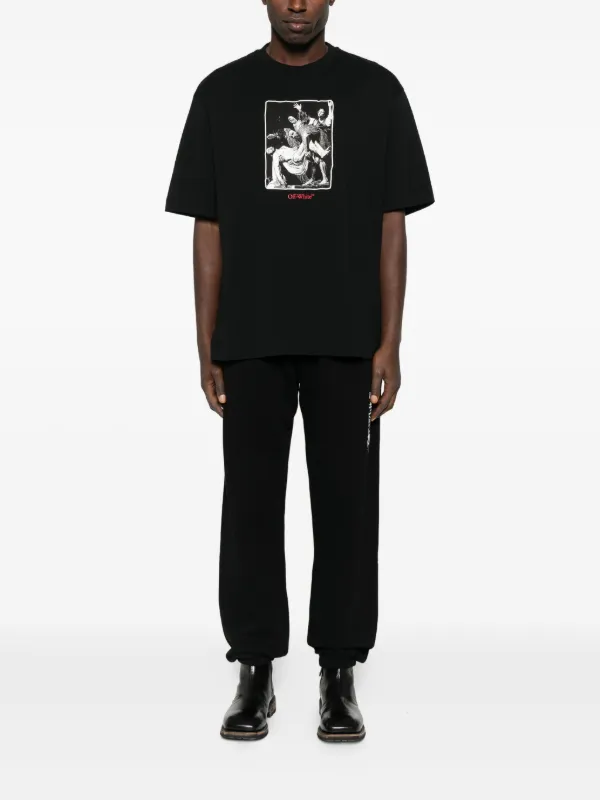 Off-White グラフィック Tシャツ | ブラック | FARFETCH JP