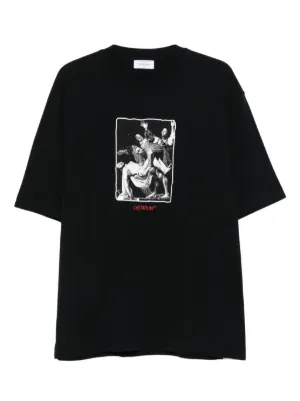 Off-White graphic-print T-shirt | Black | FARFETCH