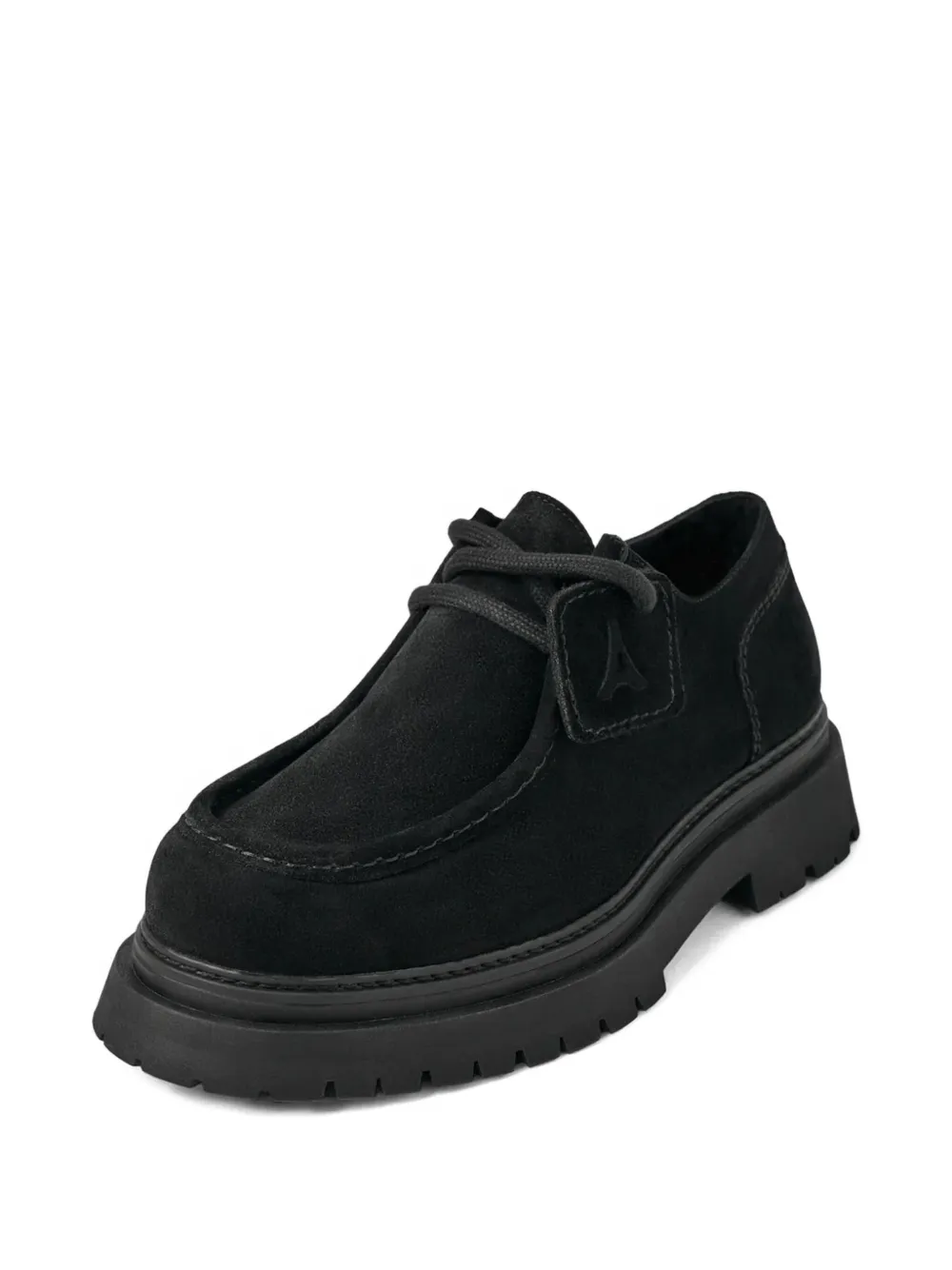 Manière De Voir L'Atelier suede-leather chunky sole lace-up shoes | Derby Shoes | Image 2