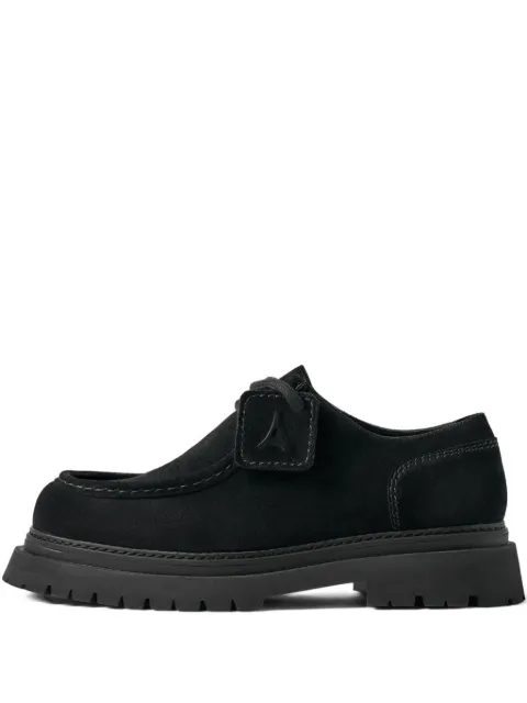 Manière De Voir L'Atelier suede-leather chunky sole lace-up shoes