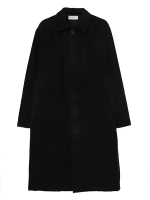 <美品>TAGLIATORE RIPA ブラック ウール ベルデットコート 44 Tagliatore single-breasted Coat | Black | FARFETCH