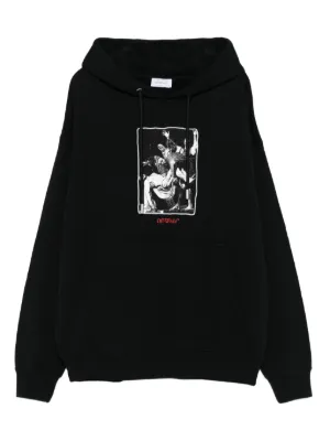 Off-White Cupid Arrow Hoodie | Black | FARFETCH
