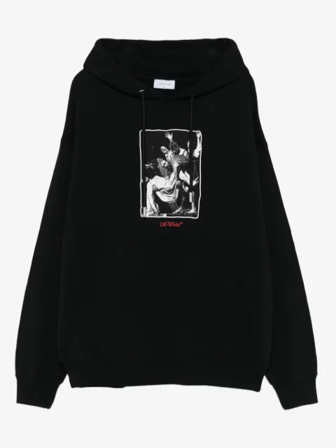 Off-White graphic-print hoodie