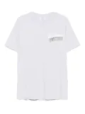 Off-White tape-detail T-shirt - Grey