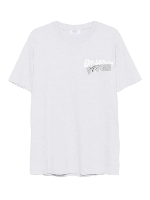 Off-White tape-detail T-shirt