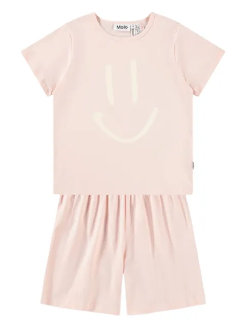 Molo Luvis smiley-face pyjamas