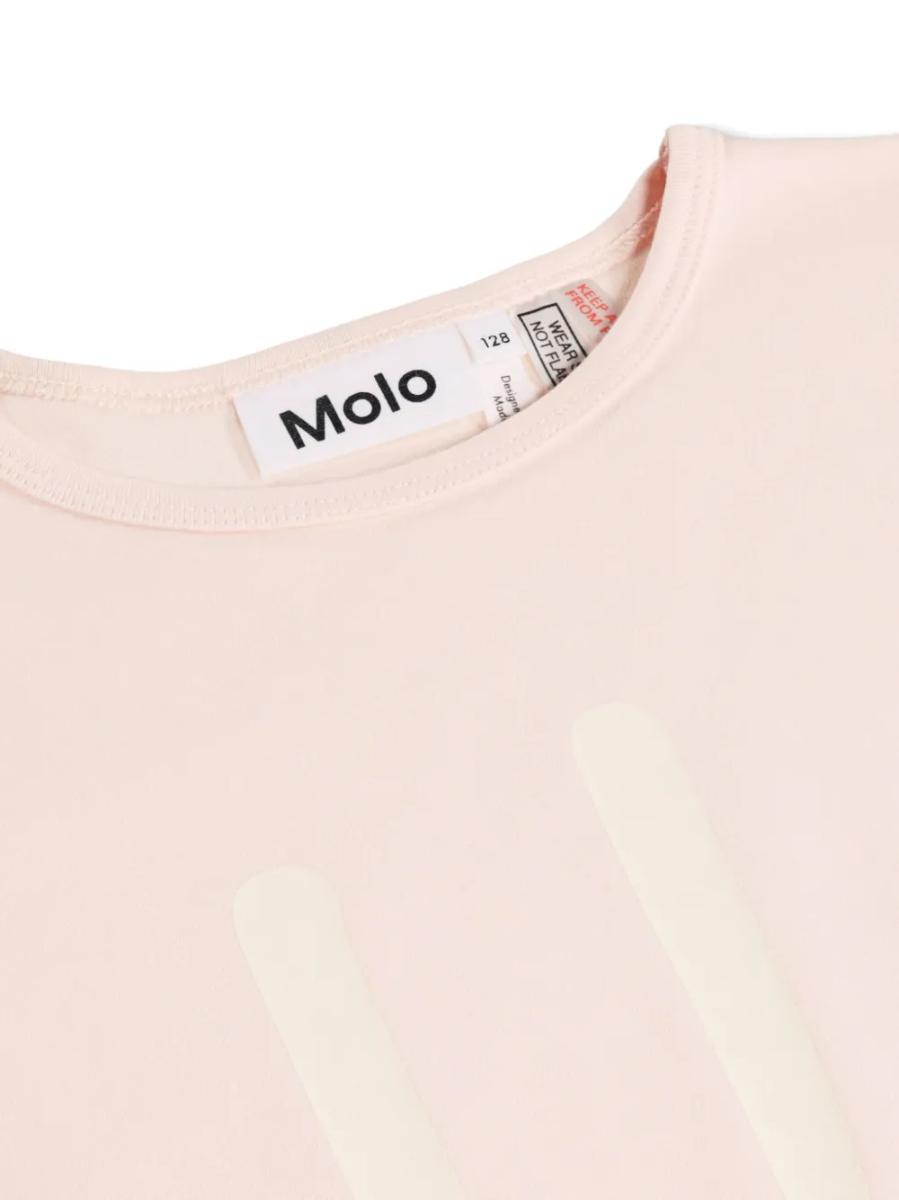 Molo Luvis pyjama met smileyprint Beige