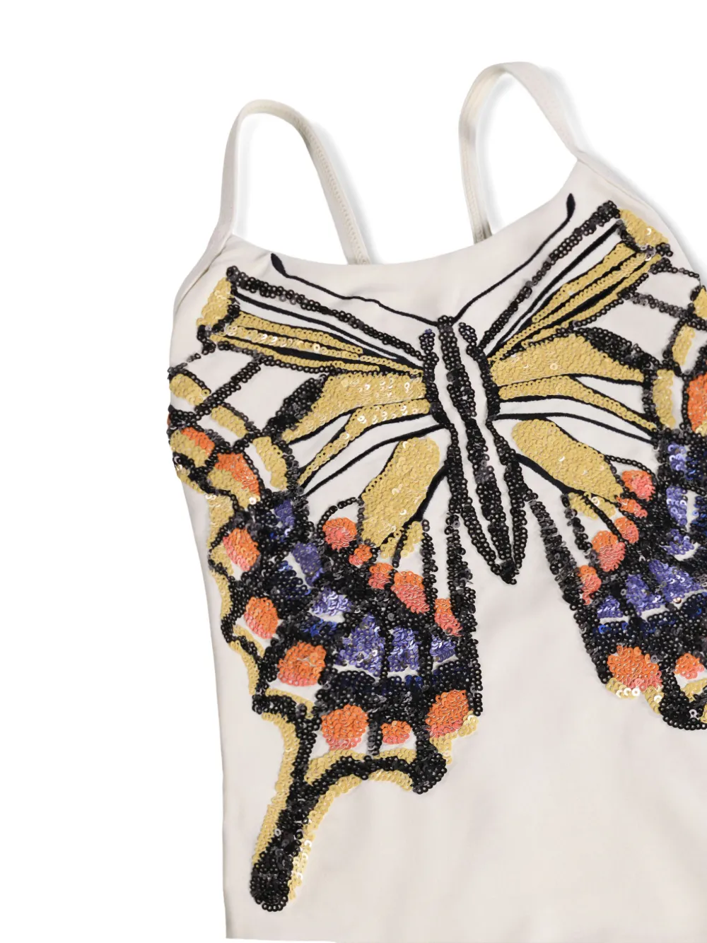 Molo Nanna badpak verfraaid met vlinder Wit