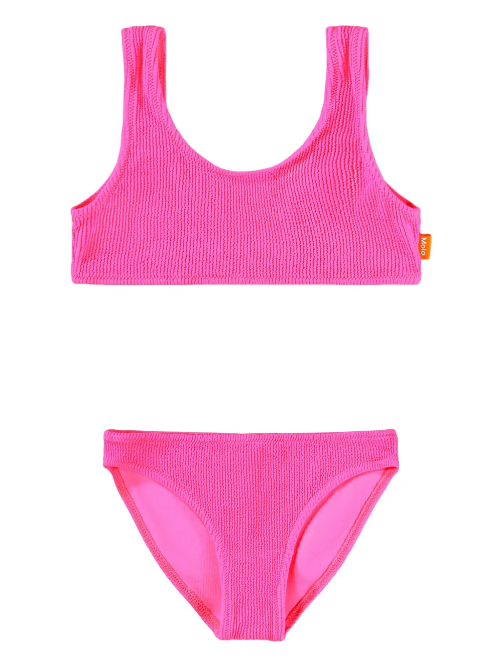 Molo Bikini Nola in crêpe - Rosa
