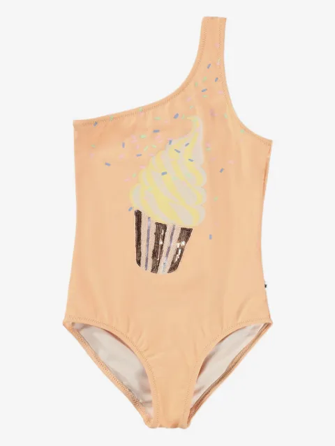 Molo Nai cupcake-print sequin-embellished swimsuit