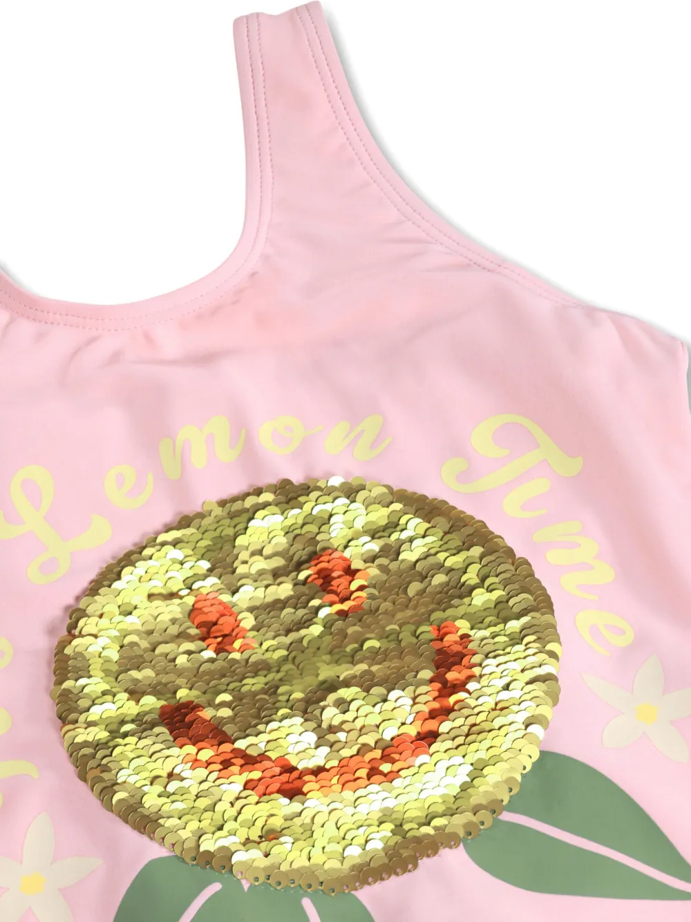 Molo Nika badpak verfraaid met pailletten Roze