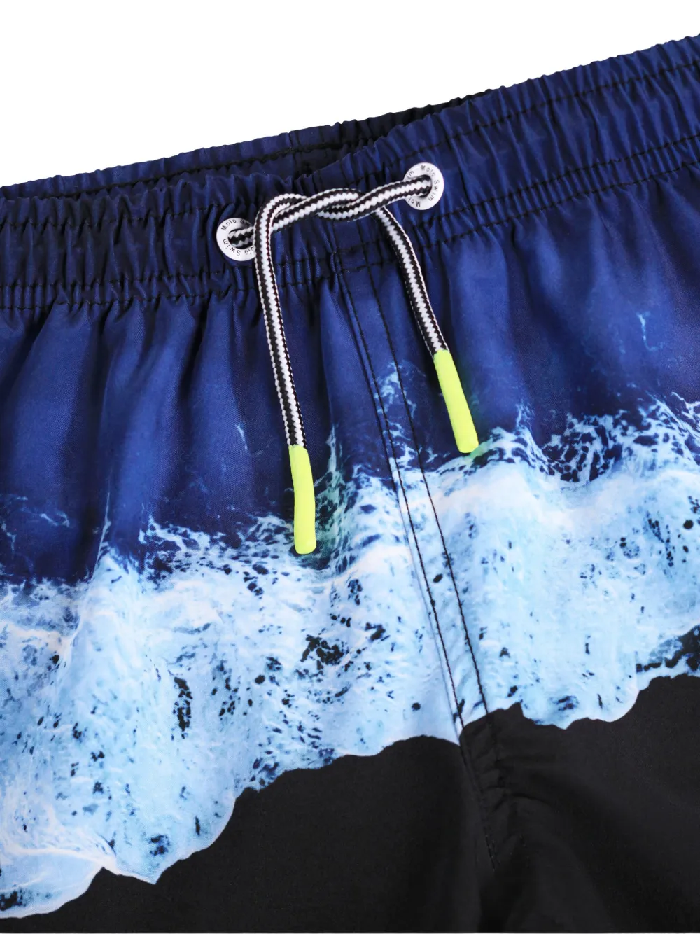 Molo Niko zwembroek met golfprint Blauw