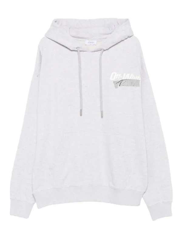 Off-White ロゴ スウェットパーカー | グレー | FARFETCH JP Off-White ロゴ スウェットパーカー | グレー | FARFETCH JP