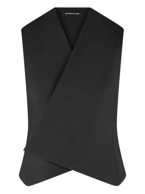 Manière De Voir Laurence wrap-front waistcoat