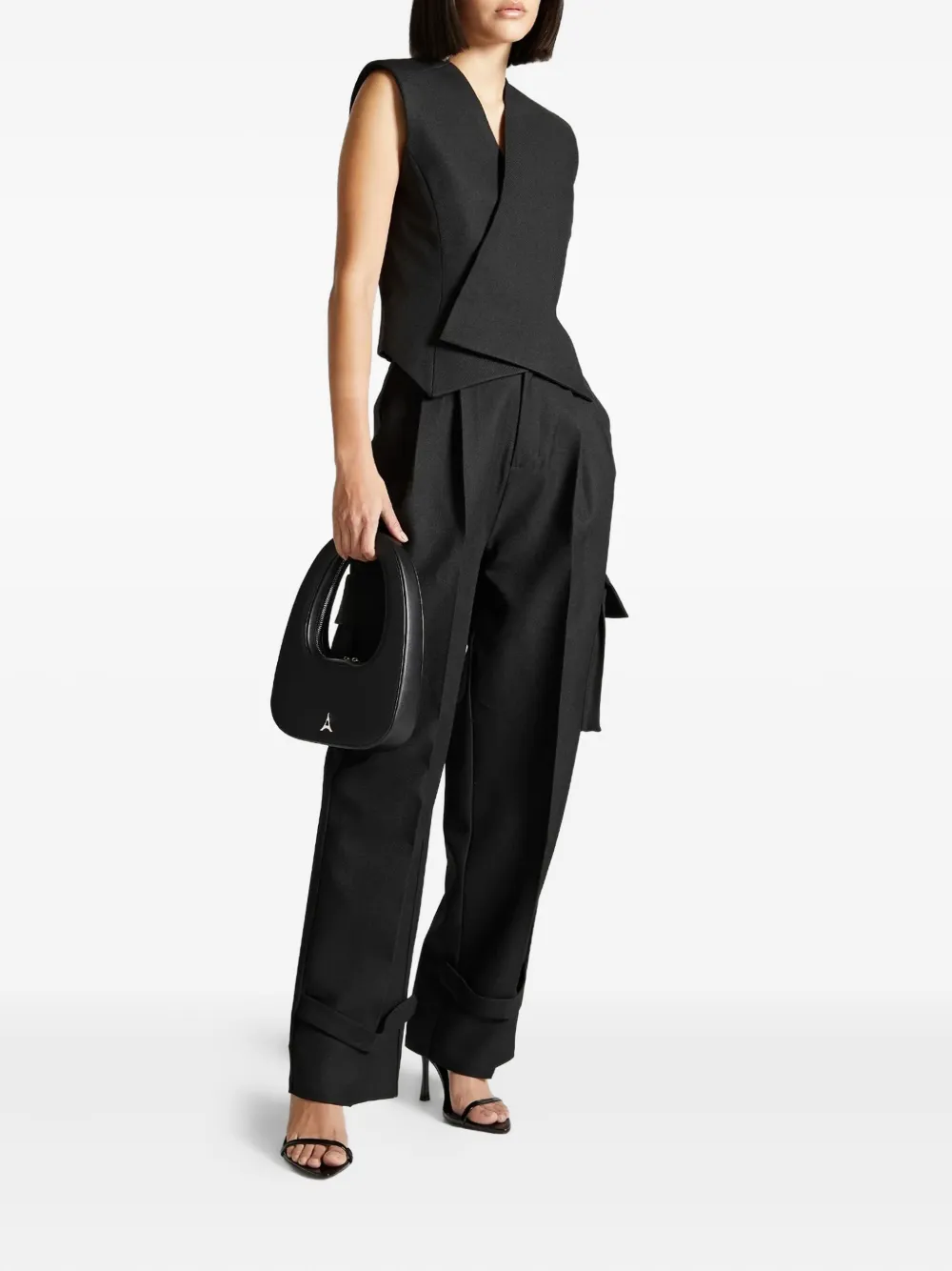 Manière De Voir Laurence wrap-front waistcoat | Waistcoats & Gilets | Image 2