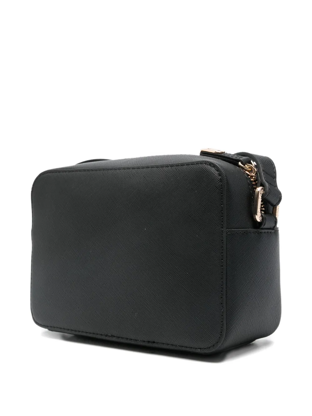 Liu •jo Logo-embossed Crossbody Bag In Black