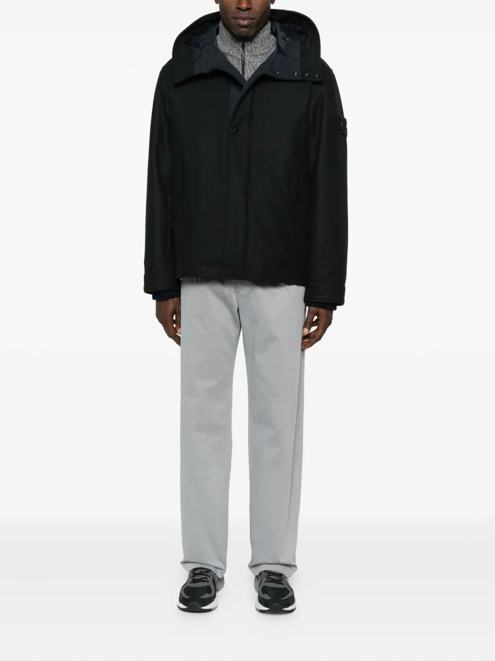 Stone Island hooded flap-pocket jacket | Hooded Jackets | Image 2