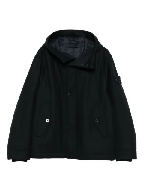 Stone Island hooded flap-pocket jacket