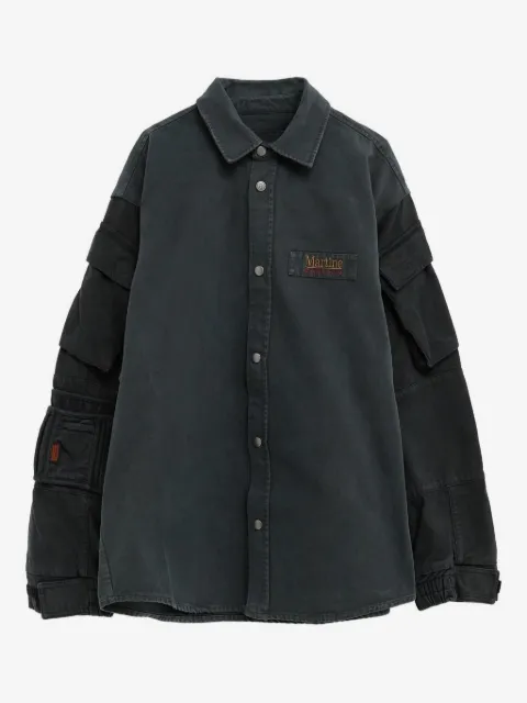Martine Rose denim utility overshirt