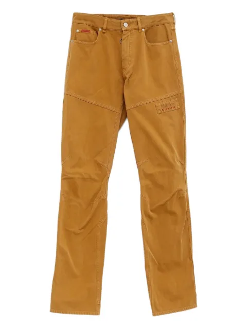 Martine Rose logo-appliqué jeans 