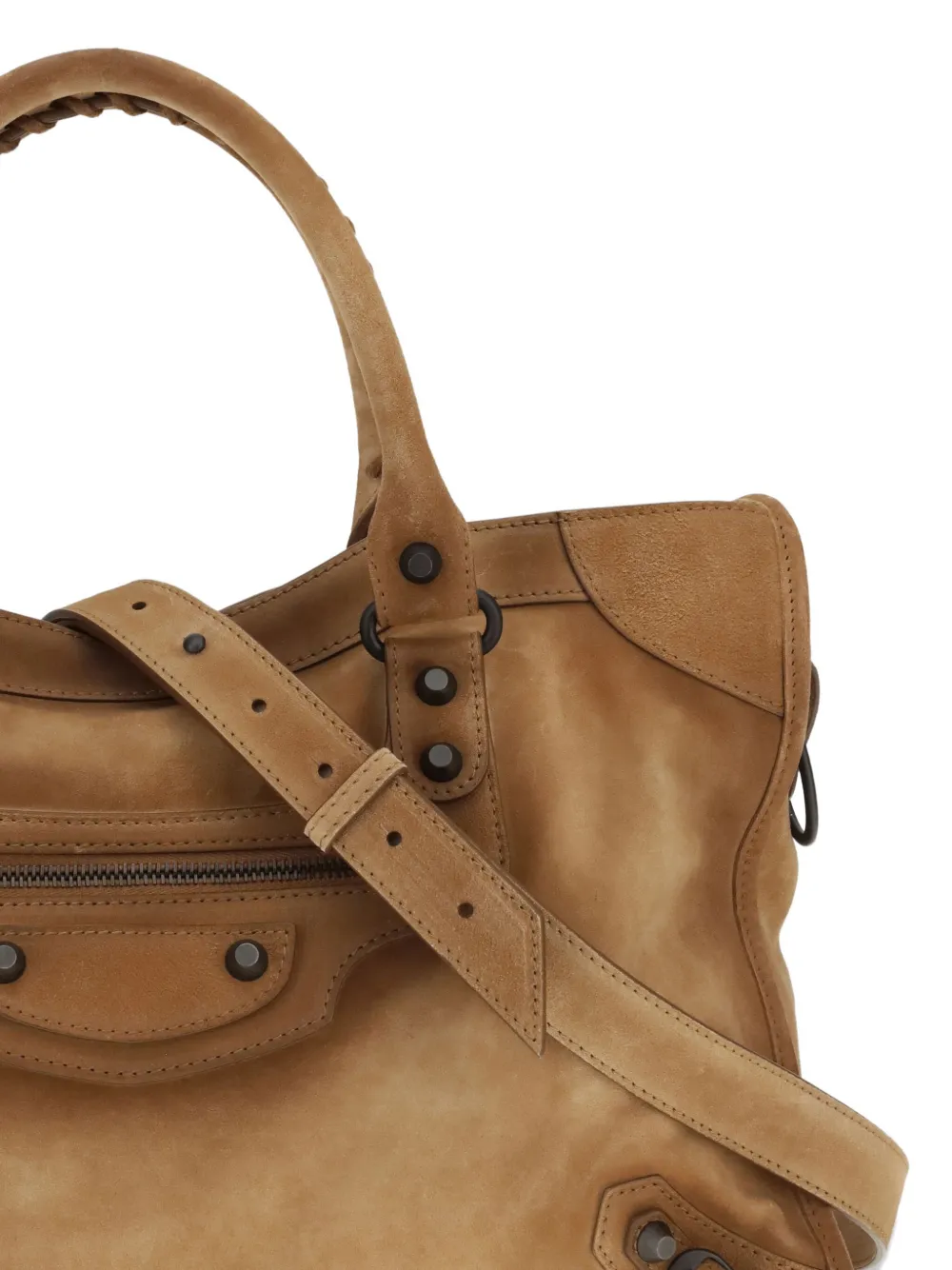Balenciaga Le Pliage City medium shopper Bruin