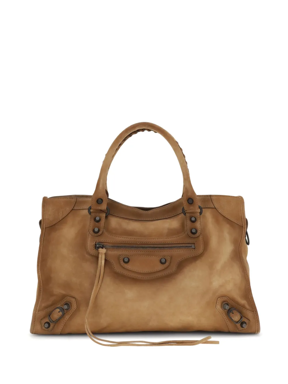 Balenciaga medium Le City tote bag - Marrone