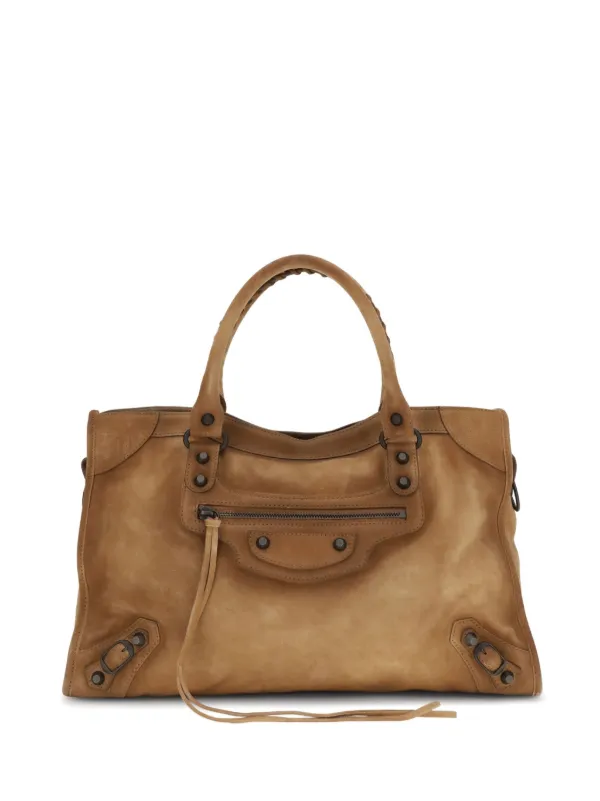 Balenciaga Le City ハンドバッグ M | ブラウン | FARFETCH JP