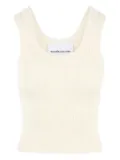 Manière De Voir Liane ribbed scoop-neck vest - Neutrals
