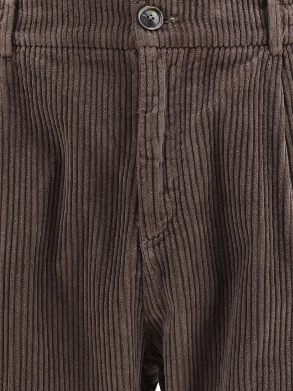 Cruna Mitte Corduroy Trousers In Brown