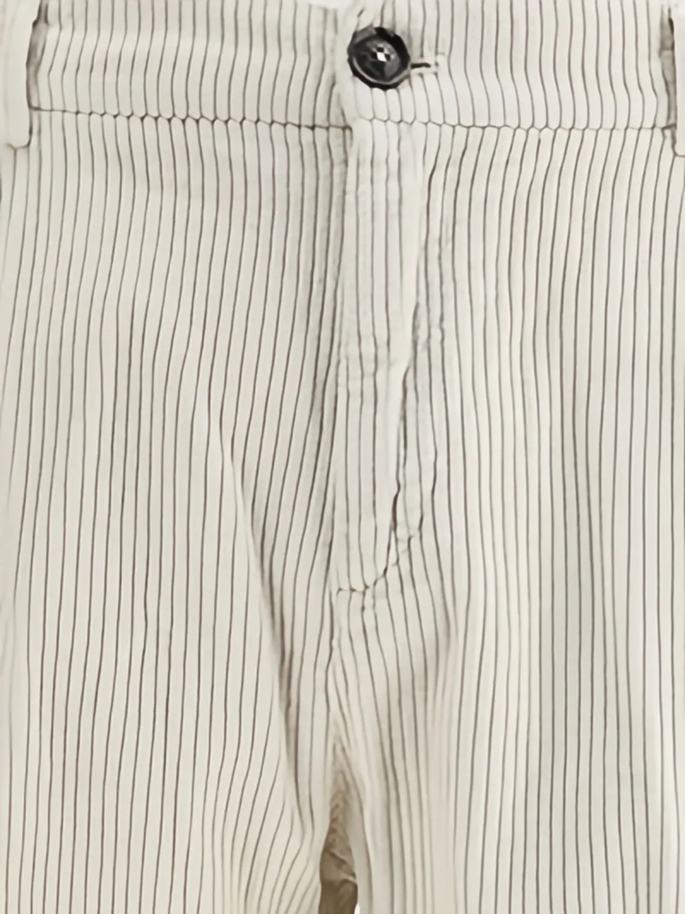Cruna Mitte Corduroy Trousers In Metallic